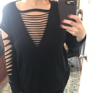 Torrid Cut Sleeve Top. Super Cute.